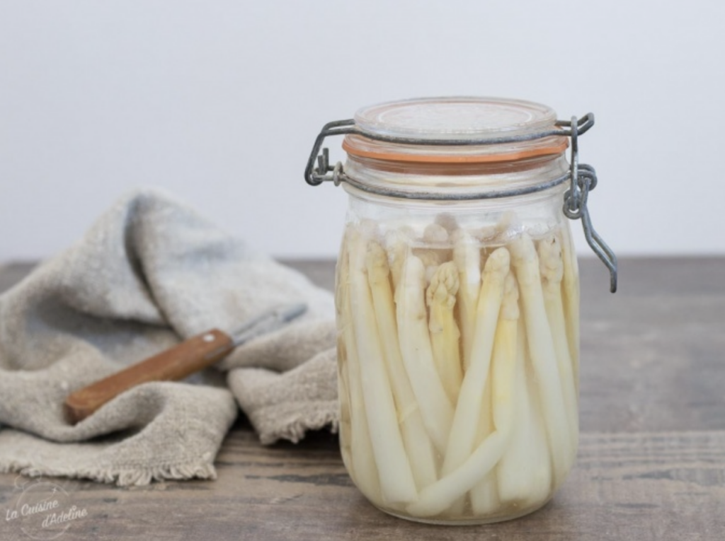 conserve d'asperges maison
